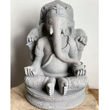 Ganesha Statue 28cm, Hindu Home Decor, Resin Statue, Bohemian Decor, Sculpture - £45.65 GBP