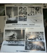 2 Space Shuttle Columbia Illustrated Current News Photo Poster May 1 1981 - $180.37 MXN