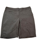 Chico&#39;s sz 2 (Sz 12) Black 9&quot; Inseam Shorts - $19.73 CAD