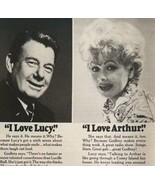 1964 Arthur Godfrey Lucille Ball CBS Radio Advertisement Memorabilia DWII19 - $41.12 CAD