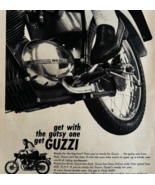 1966 Moto Guzzi Motorcycle Advertisement Automobilia Italy 125cc DWTT3 - $39.99