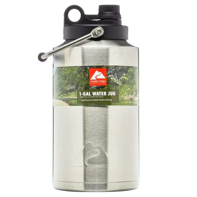 Ozark Trail Stainless Steel 1 Gallon Water Jug - £71.41 GBP