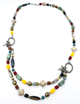 Premier Designs Multicolor Beaded Necklace - £12.46 GBP