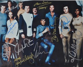 Star Trek Tmp Cast Signed Photo x10 - William Shatner, Leonard Nimoy +++ w/COA - $3,200.00