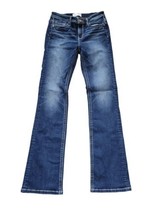 BKE Stella Low Rise Bootcut Blue Denim Medium Wash Jeans Womens 27 x35.5 (28x35) - £24.00 GBP