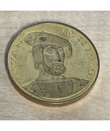 Vintage Francois 1st Chateau De Chambord Coin Souvenir Travel Event KG JD - $376.14 MXN