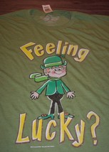 Vintage Style Lucky Charms Cereal Leprechaun Feeling Lucky T-Shirt 2XL Xxl New - £15.73 GBP