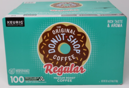 The Original Donut Shop Regular Medium Roast Coffee K-Cup Pod - 100 Pack - £39.02 GBP