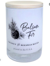 X3 Scentsational Balsam &amp; Fir Christmas Candle Coconut and Beeswax Blend 11 Oz - £59.71 GBP