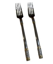 Wallace GOLDEN CORSICA Stainless 18/10 Gold Accent China Flatware Dinner... - $17.75