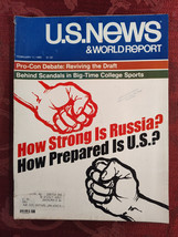 U S NEWS World Report February 11 1980 How Strong is Russia? How Prepare... - £11.25 GBP