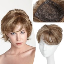 Hair Toppers For Women Hair Topper Short Pixie Cut Toppers Hair Pieces For Women - £33.64 GBP