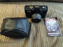 TIME MAGAZINE PROMOTIONAL 35MM FILM CAMERA WITH CASE - £19.60 GBP
