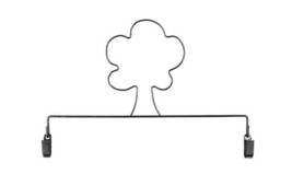 Classic Motifs 8 Inch Shade Tree Craft Hanger With Holding Clips - $10.95