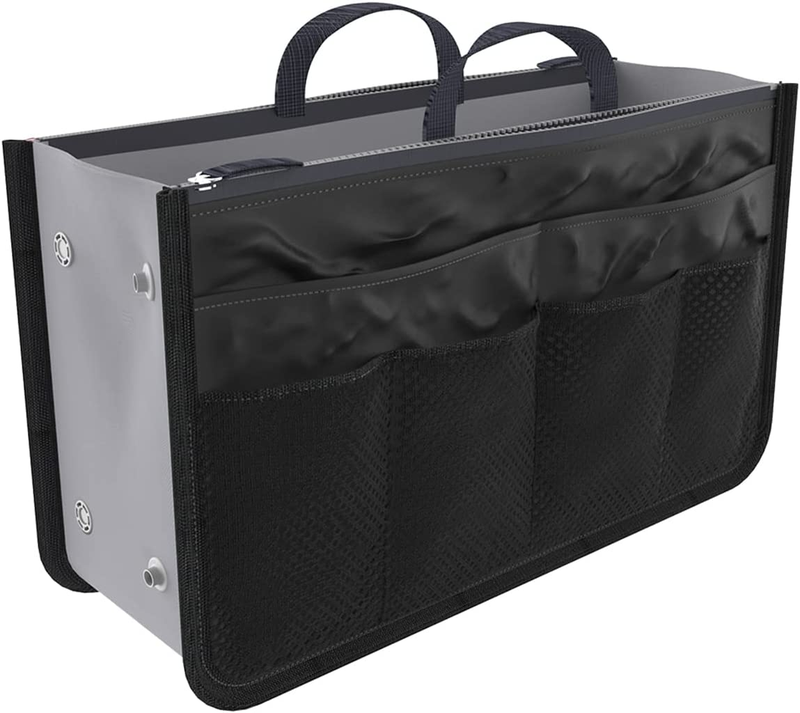 US Large Capacity Purse Organizer Nylon Multiple Pockets Handbag Organizer with  Item image 6