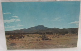 Litho Photo Postcard Williston Raton NM Fishers Peak Mountains New Mexic... - $2.96