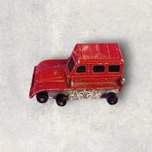 MATCHBOX - 1964 LESNEY 35B Snow Trac Tractor Equipment Red Greenish Windows  Vtg - $17.73