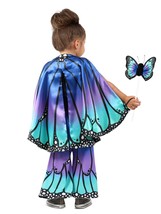 Princess Paradise Blue Butterfly Cape Childs Costume, One Size - £68.97 GBP