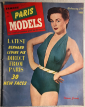 FAMOUS PARIS MODELS pin-up magazine #8 (1953) - $14.84