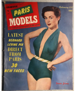 FAMOUS PARIS MODELS pin-up magazine #8 (1953) - $271.24 MXN