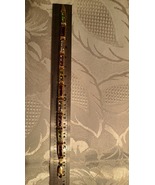 14K 7.25" Multicolor Bracelet 10 Links each w 3 matching color gems 14.93g - $1,400.00