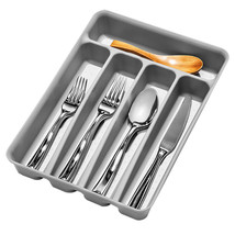 Madesmart Mini Cutlery Tray (Soft Grey) - £18.97 GBP