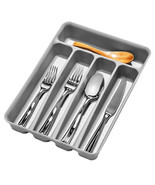 Madesmart Mini Cutlery Tray (Soft Grey) - £20.69 GBP