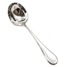 7.8 Inch Long Handle Soup Spoon 304 Stainless Steel Teaspoon Dinner Food... - $13.71