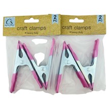 Crafter&#39;s Square 4-inch Craft Clamps, 2-ct. (Pack of 2) - £6.15 GBP