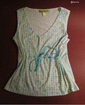  Classic SIGRID OLSEN Sleeveless TOP - Small - FREE SHIPPING - $15.00