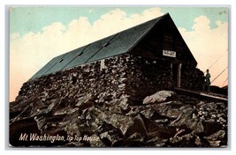 Tip Top Casa Mount Washington Nh Nuovo Hampshire 1910 DB Cartolina H20 - £3.15 GBP