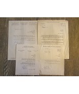 Lote Raro Agencia Judía Y Cartas del Congreso Hercabi Rabbi Kirshblum... - $96.45 CAD