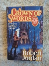 A Crown Of Swords by Robert Jordan 1st Edition 1st Printing HC DJ 1996 Vtg 7th  - $23.74