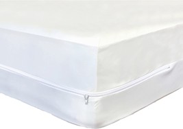 Soft Micro Polyester Cot Size Breathable Comfort Mattress Bed Bug Protec... - £33.56 GBP