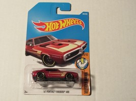 Hot Wheels 2015   67 Pontiac Firebird 400   #284   Red    New  Sealed - £7.42 GBP