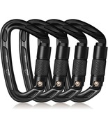 Heavy-Duty Auto-Locking Carabiners That Are Suitable For Rock Climbing, ... - £35.58 GBP