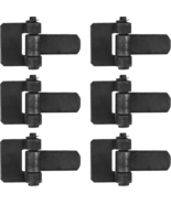 6 Pcs Weldable Door Hinges, 3-1/4"X5-1/8", Strap Style Long Leaf Hinge, ... - $48.50