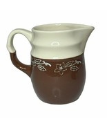 Vintager Oxford Pottery &quot;Snow Flower&quot; Pitcher 4-3/4&quot; - $461.34 MXN