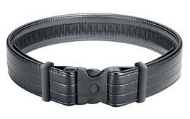 Uncle Mike&#39;s Law Enforcement Mirage Plain Ultra Duty Belts (Medium, Black) - £33.65 GBP