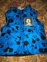 Disney Mickey Mouse Sweet Blue Vest Size 24M - $4.95