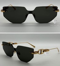 CHRISTIAN DIOR CDCHAIN Gold &amp; Gray Unisex Sunglasses - Brand New &amp; Authe... - $429.18 CAD