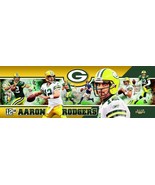  Aaron Rodgers Quarterback Green Bay Packers Photoramic #1013 - $49.95+