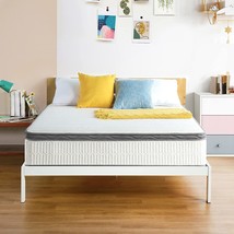Mattress By Oleesleep, 13 Inches, Two Layers, Certipur-Us Certified, Gray, King. - £459.57 GBP