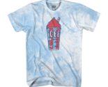 Icee Coldest drink in town cup bear NWT Large t-shirt blue white L men&#39;s... - $16.82
