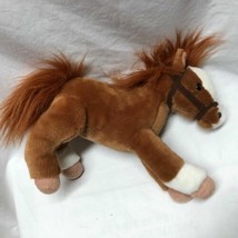 Wells Fargo Horse Plush Brown with 2 white Ankles MACK 13&quot; lgth - £7.89 GBP