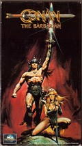 Conan the Barbarian VHS Arnold Schwarzenegger James Earl Jones Max von Sydow - £1.56 GBP