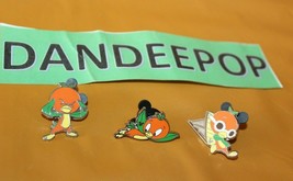 Disney Parks 3 Piece Orange Bird Pin Trading Hidden Mickey - £30.06 GBP