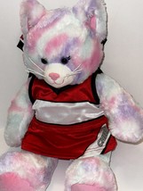 Build-A-Bear Workshop Pastel Swirl Kitty Cat 15” BABW Plush Stuffed Animal Cheer - $19.99