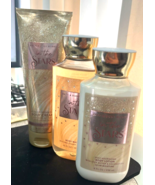 Bath &amp; Body Works In The Stars Cream Lotion Shower Gel Gift Set Full/ fr... - $34.64