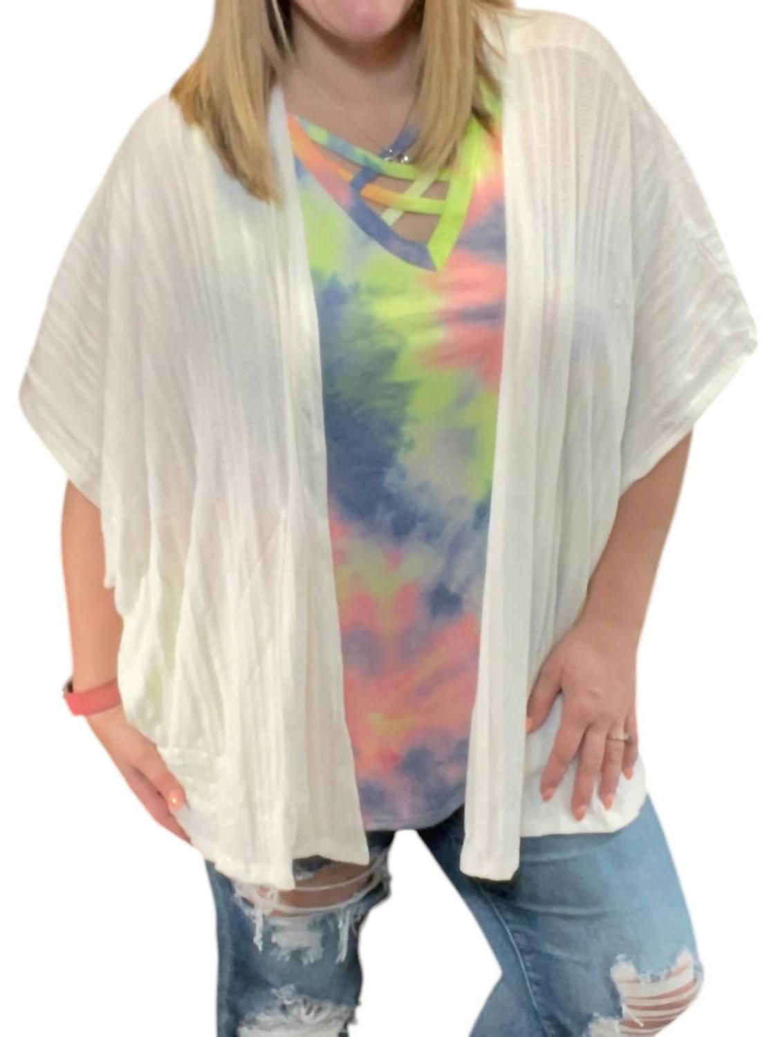 White Birch Summer Cardigan Ivory - $31.00